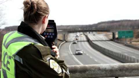 La présence policière accrue pour contrer la vitesse se poursuit jusqu'au 18 mai