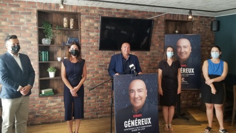 Bernard Généreux lance sa campagne à Montmagny et tire quelques flèches à ses adversaires