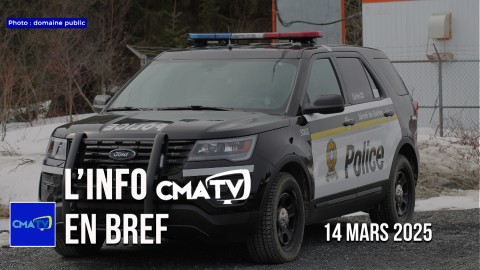 	            	L'Info CMATV en bref du 14 mars 2025	            