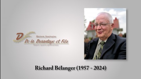 Richard Bélanger (1957 - 2024)
