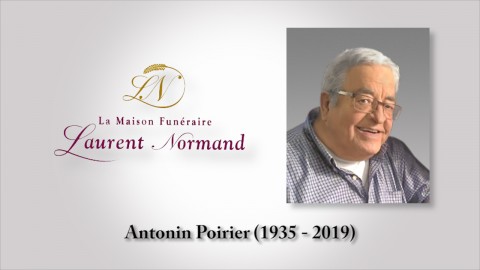 Antonin Poirier (1935 - 2019)