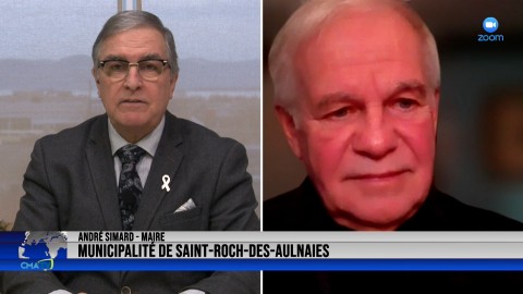 Entrevue - André Simard, maire de St-Roch-des-Aulnaies - fusion municipale -  6 décembre 2022