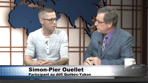 Entrevue : Simon-Pier Ouellet, participant au défi Québec-Yukon à moto