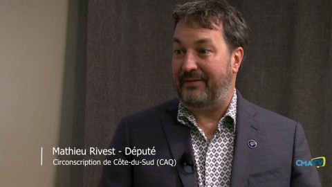Entrevue - Mathieu Rivest, député de Côte-du-Sud  - 20 décembre 2023