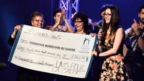 Un travail scolaire rapporte 1 200$ à la Fondation québécoise du cancer