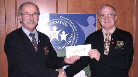 OPÉRATION NEZ ROUGE REMET 5 000$ À LA FONDATION RICHELIEU MONTMAGNY