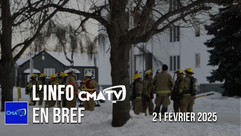 	            	L'Info CMATV en bref du 21 février 2025	            