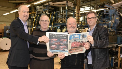 L'Oie blanche et Les Presses du Fleuve: Entente de trois ans confirmée