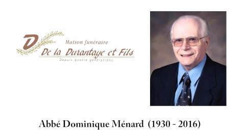 Abbé Dominique Ménard (1930 - 2016)