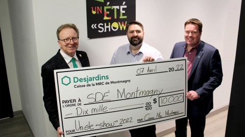 Desjardins réitère son soutien à la présentation d’Un été « show » à Montmagny