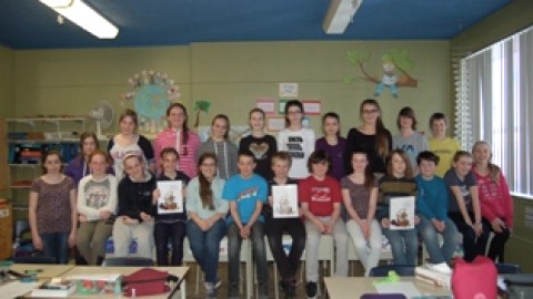 Des élèves de l'école Saint-Jean lance un livre de recettes