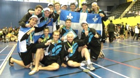 Les honneurs et l'or pour un Pocatois en volleyball au Jeux de la francophonie canadienne