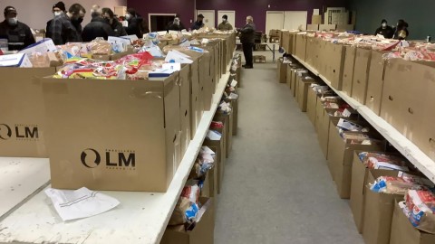 Distribution de 250 paniers de Noël à Montmagny