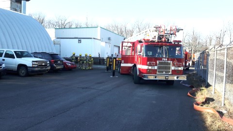 Début d’incendie chez Bois P.S.Q à Montmagny