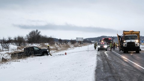 Capotage avec blessés à Saint-Roch-des-Aulnaies