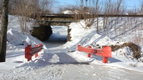 Travaux au sentier donnant accès au parc Saint-Nicolas