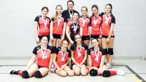 Une fin de saison remplie de succès pour les équipes de volley-ball du Collège Sainte-Anne-de-la-Pocatière.