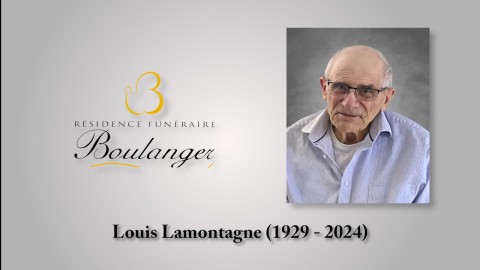 Louis Lamontagne (1929 -  2024)
