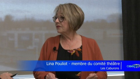 Entrevue - Lina Pouliot, de la troupe de théâtre les Caburons - 13 novembre 2024