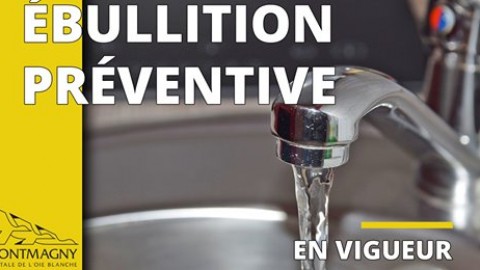 Avis préventif d'ébullition de l'eau pour certaines résidences de la Montée de la Rivière-du-Sud