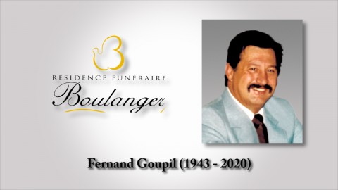 Fernand Goupil (1943 - 2020)