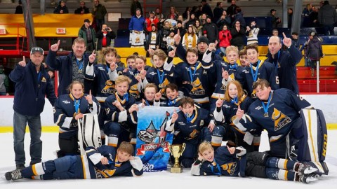 Les Alliés pee-wee BB sont couronnés champions au tournoi national de Saint-Hyacinthe