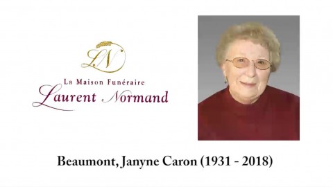Janyne Caron Beaumont (1931 - 2018)