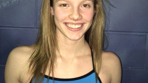 La jeune nageuse Liza-Marie Blais figure parmi l'élite canadienne.