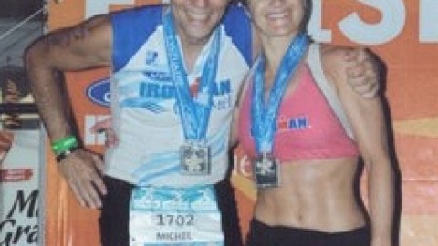 UN COUPLE INSPIRANT AU DÉFI NATATION DE BERTHIER
