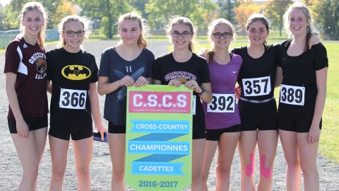 Casault décroche trois bannières au championnat de cross-country