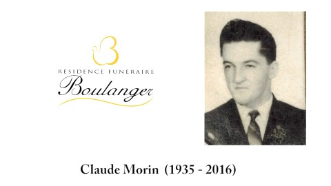 Claude Morin (1935 - 2016)