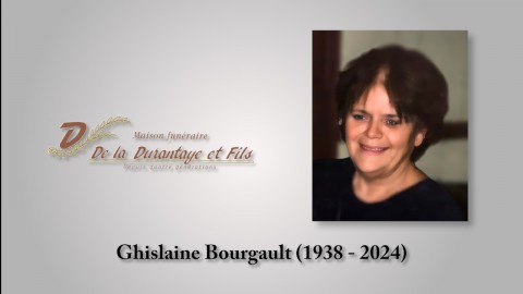 Ghislaine Bourgault (1938 - 2024)