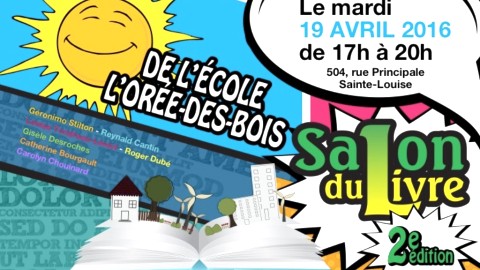 L’École de l’Orée-des-Bois présente la deuxième édition de son Salon du livre