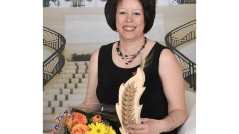 DOMINIQUE BOUCHER ÉLUE AGRICULTRICE DE L'ANNÉE