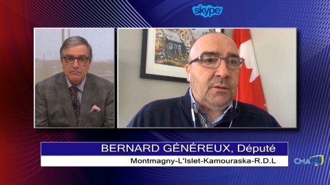 Entrevue - Bernard Généreux - 16 avril 2020