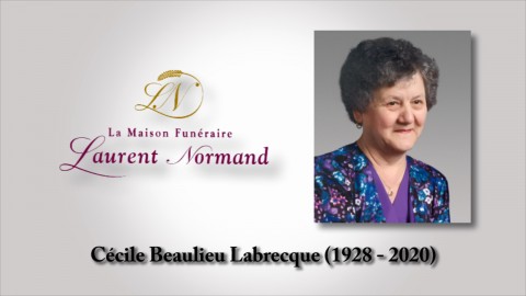 Cécile Beaulieu Labrecque (1928 - 2020)