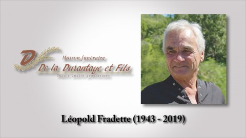 Léopold Fradette (1943 - 2019)