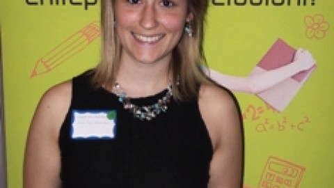 Julie-Anne Bourassa du Cégep de La Pocatière, lauréate régionale au concours québécois en entrepreneuriat