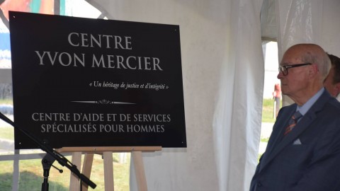 C'était l'inauguration du Centre Yvon Mercier à L'Islet