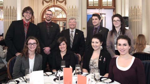 NORBERT MORIN SOULIGNE LA PARTICIPATION DES ÉTUDIANTS DU CECM AU FORUM ÉTUDIANT