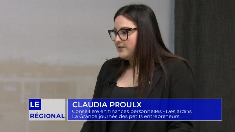 Entrevue - Claudia Proulx, conseillère chez Desjardins - Grande journée des petits entrepreneurs - 8 mai 2025