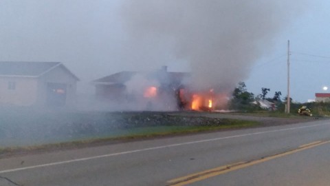 Feu d’une résidence à Montmagny