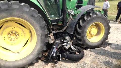 Accident de la route à Saint-Roch-des-Aulnaies