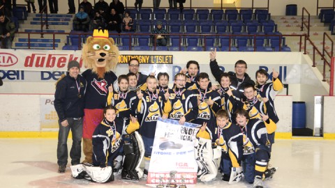 Les Alliés Pee-Wee B de Montmagny-L'Islet champion du tournoi de Hockey Kamouraska