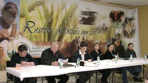 LA SOCIÉTÉ D'AGRICULTURE DU COMTÉ DE MONTMAGNY OBTIENT L'AVAL DE SES MEMBRES
