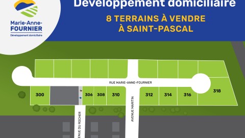 Un nouveau développement domiciliaire annoncé à Saint-Pascal!