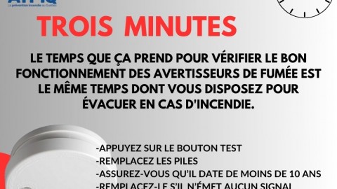 Changer les piles : Trois minutes qui peuvent sauver des vies 