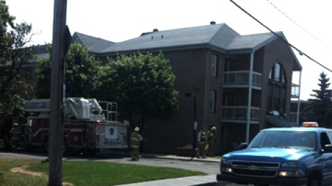 Les pompiers de Montmagny se dirige au 57 avenue de la Fabrique pour une alarme incendie