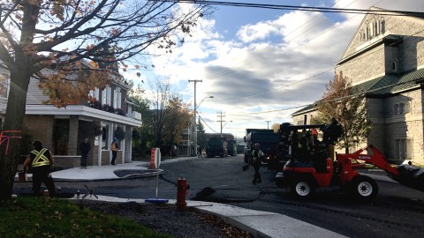 La fin des travaux au centre-ville de Montmagny approche