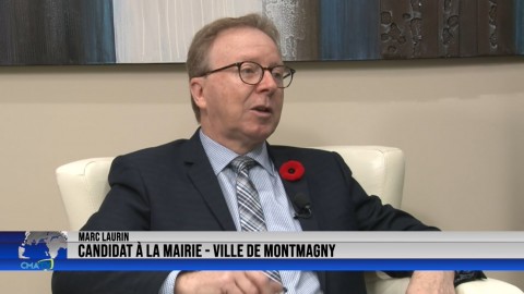 Entrevue - Marc Laurin, candidat au poste de maire de la Ville de Montmagny - 4 novembre 2021